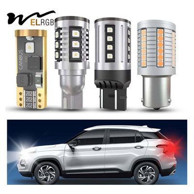 quality Высокая яркость лампочки с светодиодом Canbus P21w Ba15s 1156 1157 7440 7443 T15 W5W T10 T20 Автомобильные сигналы поворота factory